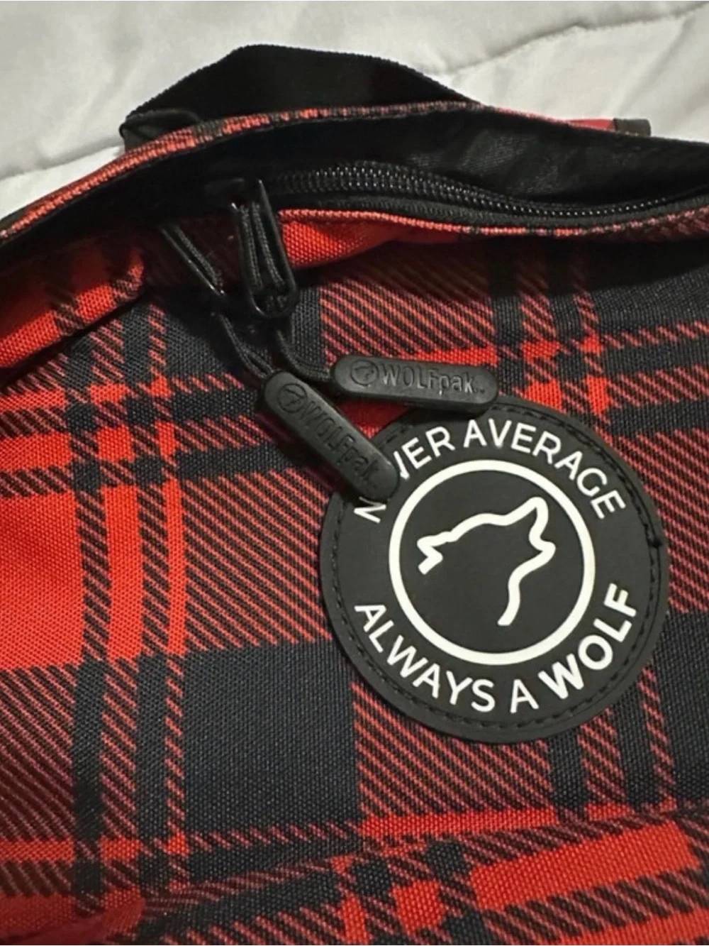 WOLFpak Red & Black Classic Backpack
